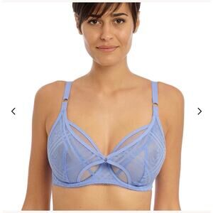 FREYA "FATALE HIGH APEX" UNDERWIRE BRA Cornflower Size 36I